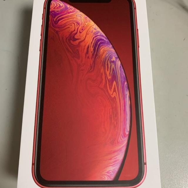 iPhone XR Simフリー 新品未使用 レッド