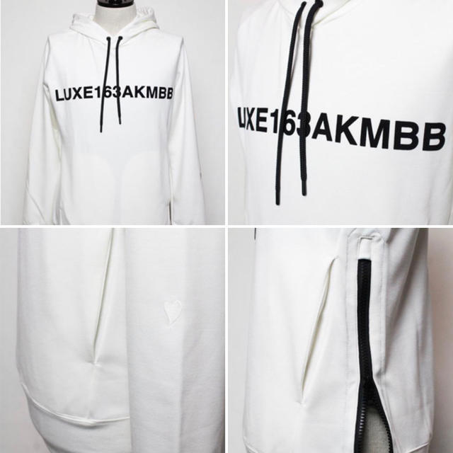 AKM(エイケイエム)の AKM EASY COLLOR PULLOVER PARKA (WHITE) メンズのトップス(パーカー)の商品写真