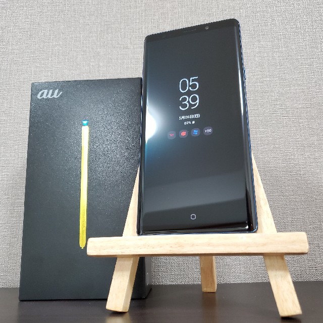 SIMロック解除済み Galaxy Note9 SCV40 オーシャンブルー