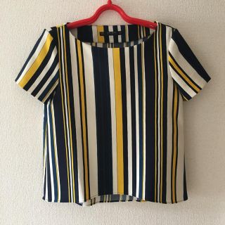 ザラ(ZARA)のZARA ストライプトップス(カットソー(半袖/袖なし))