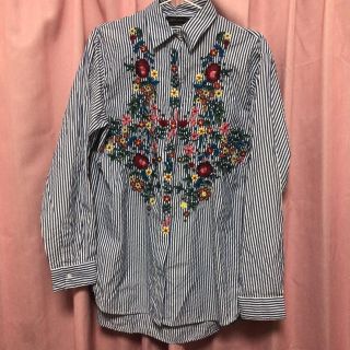 ザラ(ZARA)のストライプシャツ(シャツ/ブラウス(長袖/七分))