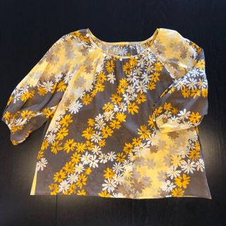 アナディス(d'un a' dix)のUNACA アナカ☆花柄シフォンブラウス(シャツ/ブラウス(長袖/七分))