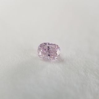 0.065ct 天然 パープル系 ピンクダイヤモンド (ネックレス)