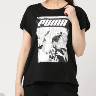 プーマ(PUMA)のPUMA 今季新作 グラフィックTシャツ✨レディースM✨(Tシャツ(半袖/袖なし))