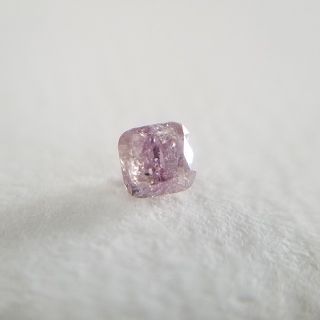 0.305ct 天然 ブラウン系 パプリッシュピンクダイヤモンド (その他)