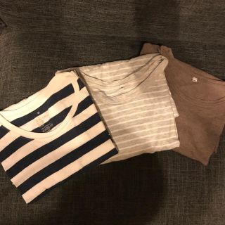 ムジルシリョウヒン(MUJI (無印良品))の無印良品 Tシャツ3枚セット(Tシャツ(半袖/袖なし))