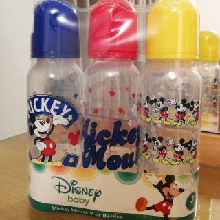 ディズニー(Disney)の新品☆3本セット☆哺乳瓶☆プラスチック(哺乳ビン)