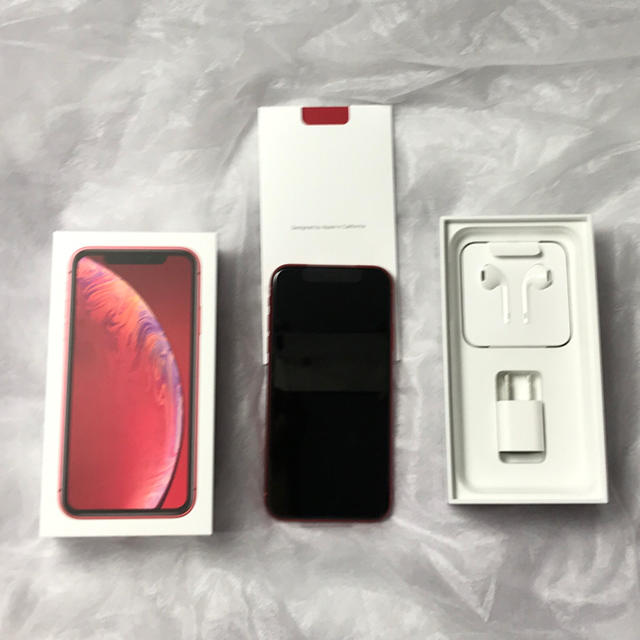 最高級のスーパー iPhone - simロック解除済 ドコモ red 64G iPhoneXR