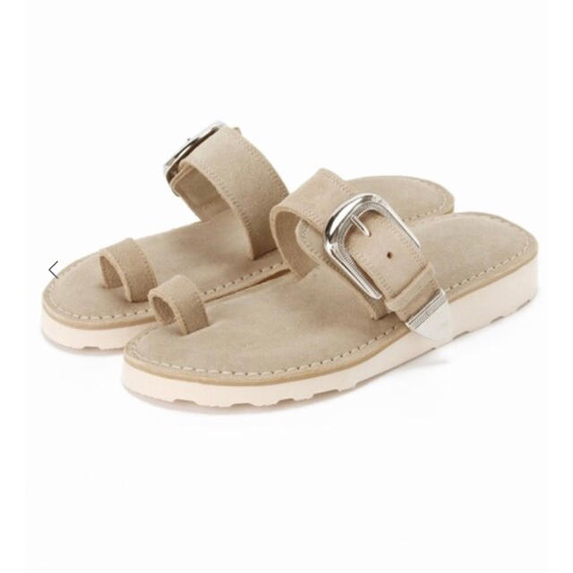 DEUXIEME CLASSE(ドゥーズィエムクラス)のCAMINANDO BUCKLE SANDAL 35 新品 レディースの靴/シューズ(サンダル)の商品写真