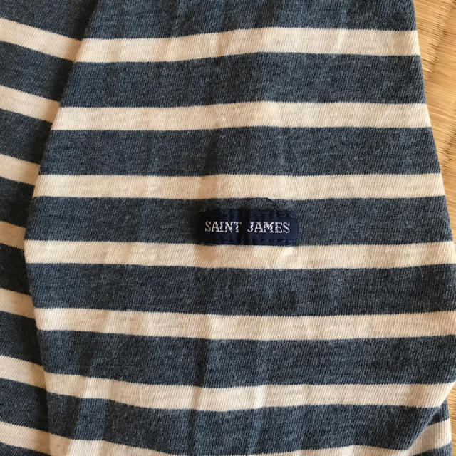 SAINT JAMES(セントジェームス)の【SAINT JAMES】ボーダーカットソー メンズSサイズ レディースのトップス(カットソー(半袖/袖なし))の商品写真