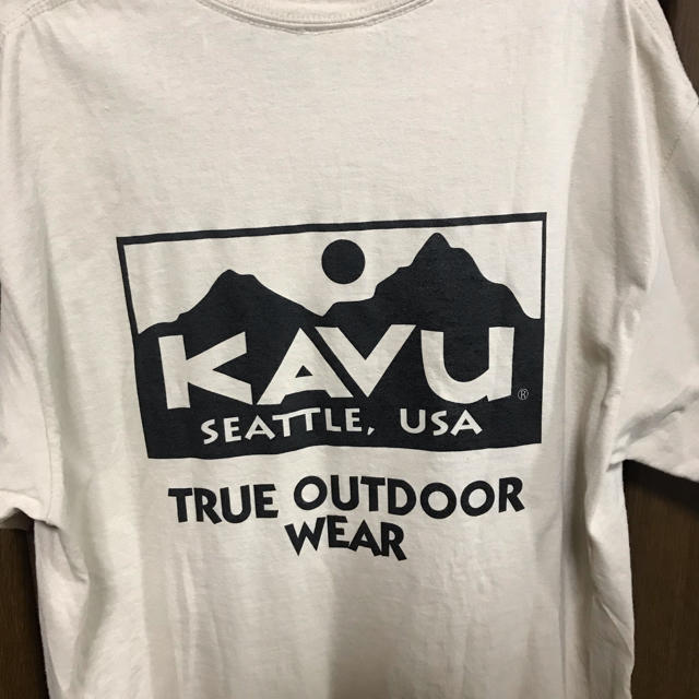 KAVU(カブー)のKAVU True ロゴ 半袖Tシャツ メンズのトップス(Tシャツ/カットソー(半袖/袖なし))の商品写真