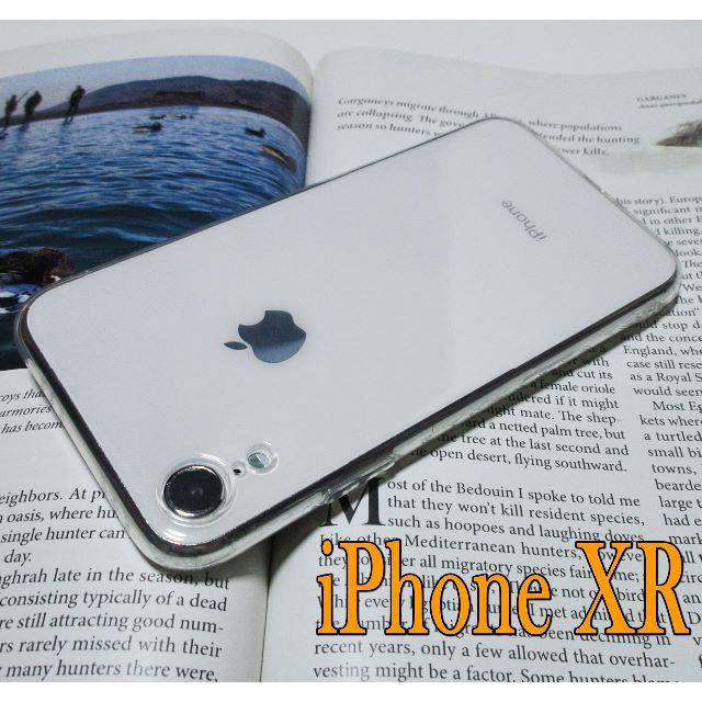 iPhoneXR用　最新TPUクリアソフトケース　クリア（透明）の通販 by まお's shop｜ラクマ