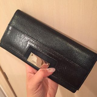 ジミーチュウ(JIMMY CHOO)のJIMMY CHOO シンプル長財布(財布)