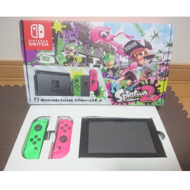 ニンテンドースイッチ 本体 スプラトゥーン カラー