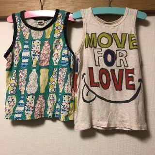 ジャンクストアー(JUNK STORE)のJUNK  STORE  140  2枚  タンクトップ(Tシャツ/カットソー)