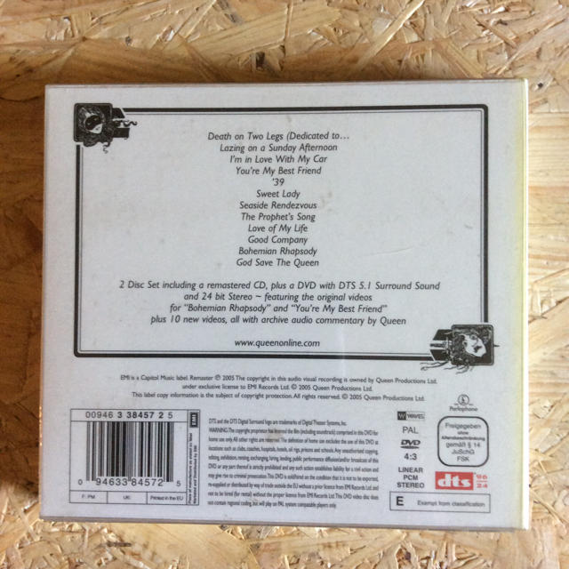 Queen 30周年コレクターエディション CD & DVD 2