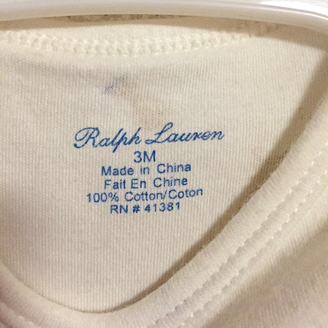 Ralph Lauren(ラルフローレン)のラルフローレン ベビー ロンパース キッズ/ベビー/マタニティのベビー服(~85cm)(ロンパース)の商品写真