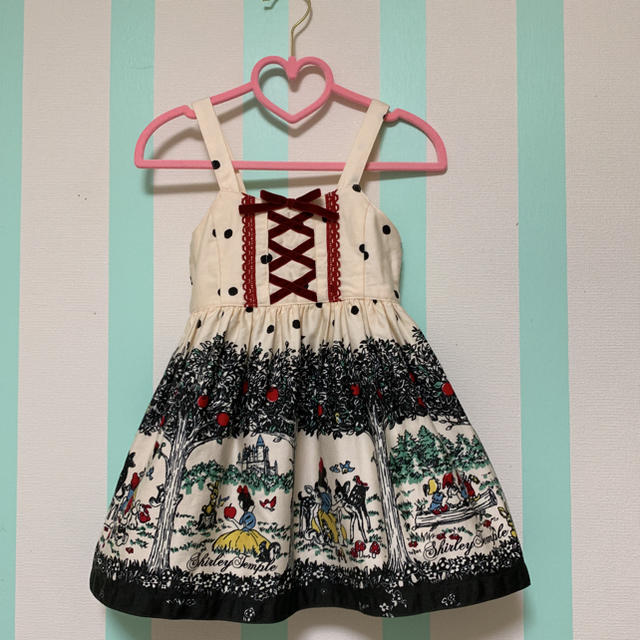 シャーリーテンプル  白雪姫ワンピースキッズ服女の子用(90cm~)