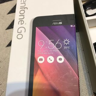 エイスース(ASUS)のブルー様専用zenfone go ZB552KL（ZB551KLスペックアップ版(スマートフォン本体)