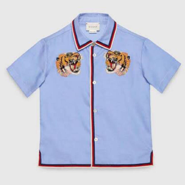 Gucci(グッチ)のGUCCI タイガー シャツ  キッズ/ベビー/マタニティのキッズ服男の子用(90cm~)(ブラウス)の商品写真