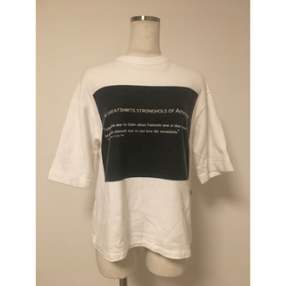 アメリカーナ(AMERICANA)のAMERICANA/コーティングボックスプリントTEE(Tシャツ(半袖/袖なし))