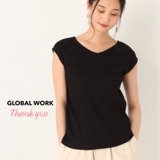 グローバルワーク(GLOBAL WORK)の★GLOBAL WORK★新品今季ドライリブ2WAY半袖(カットソー(半袖/袖なし))