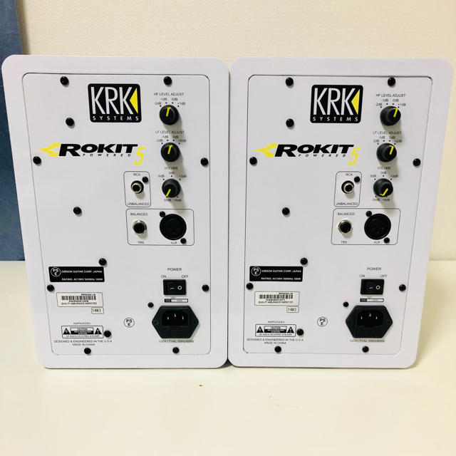 KRK スピーカー 専用コード付き 楽器のレコーディング/PA機器(スピーカー)の商品写真