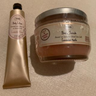 サボン(SABON)のサボン ラベンダーアップル ボディクリーム&スクラブ(ボディスクラブ)