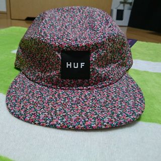 ハフ(HUF)のHUF camp cap liberty  pink キャップ フラワー ピンク(キャップ)