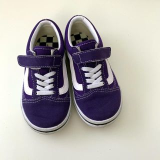 ヴァンズ(VANS)のVANS オールドスクール スニーカー パープル 18㎝(スニーカー)