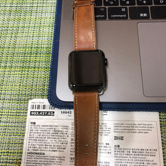 Apple Watch シリーズ3 ステンレスセルラーモデル