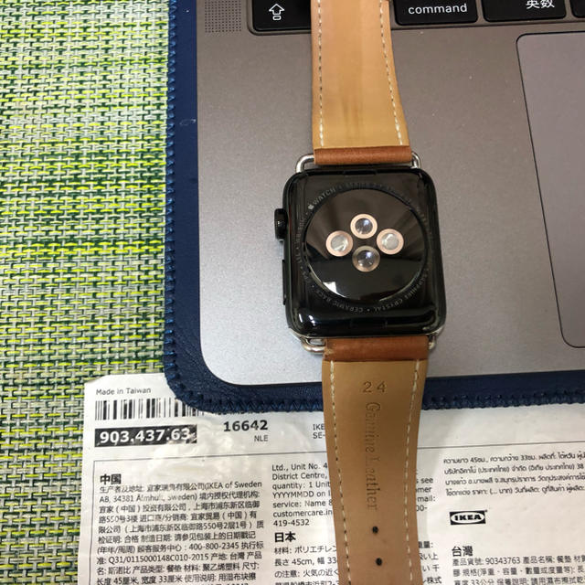 Apple Watch シリーズ3 ステンレスセルラーモデル