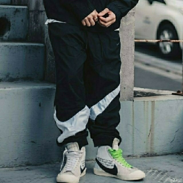 XL NIKE woven pants ブラック ウーブン ジョガーパンツ