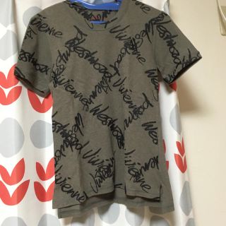 ヴィヴィアンウエストウッド(Vivienne Westwood)のvivienne westwood★落書きロゴTシャツ(Tシャツ(半袖/袖なし))