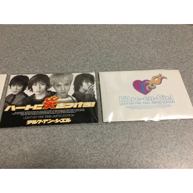 素敵な L'Arc～en～Ciel - 98年 あぶらとり紙 L'Arc〜en〜Ciel ラルク ミュージシャン