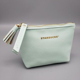 スターバックスコーヒー(Starbucks Coffee)の日本未発売☆海外スタバ タイ限定★パステルカラーポーチ（ブルー）(ポーチ)