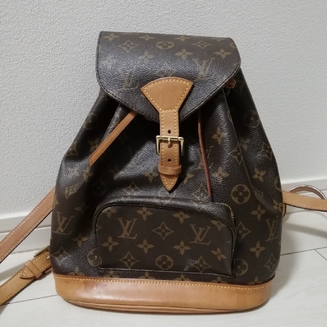 LOUIS VUITTON(ルイヴィトン)のshiori様専用　ルイヴィトン　モンスリ　リュック レディースのバッグ(リュック/バックパック)の商品写真