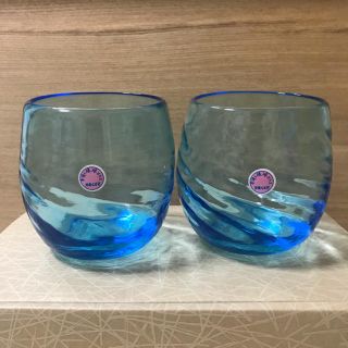 【新品】琉球グラス ペアセット(グラス/カップ)