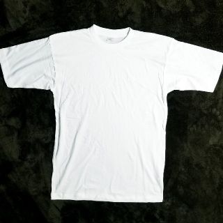 【新品】白 Tシャツ 無地(Tシャツ/カットソー(半袖/袖なし))