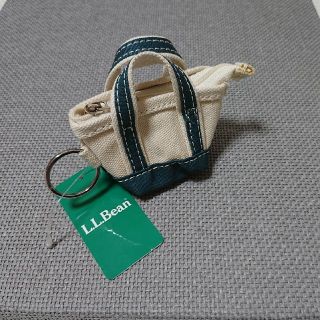 エルエルビーン(L.L.Bean)のトートバッグ キーチェーン  グリーン(キーホルダー)