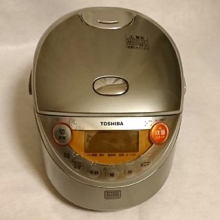 トウシバ(東芝)の東芝 IH 炊飯器 3.5合炊き 説明書つき(炊飯器)