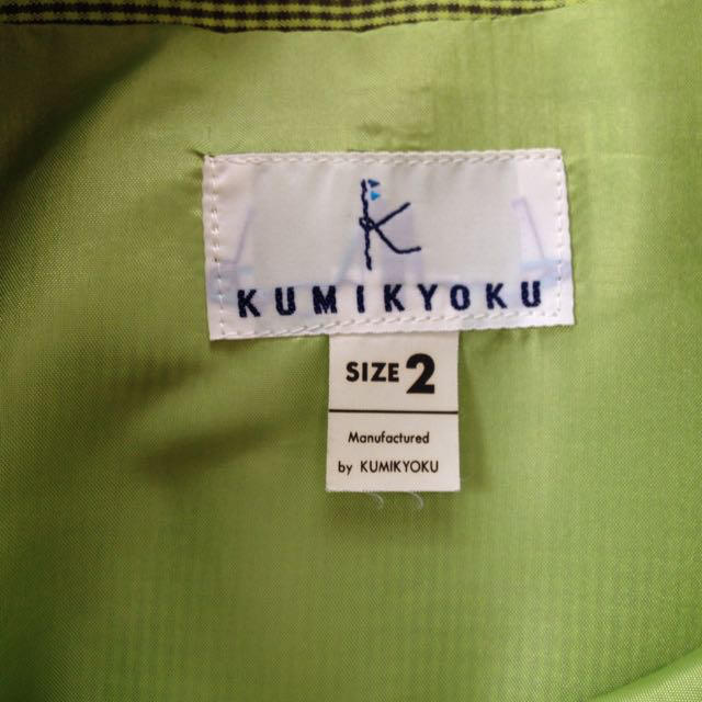 kumikyoku（組曲）(クミキョク)の組曲 チェックミニスカートを レディースのスカート(ミニスカート)の商品写真