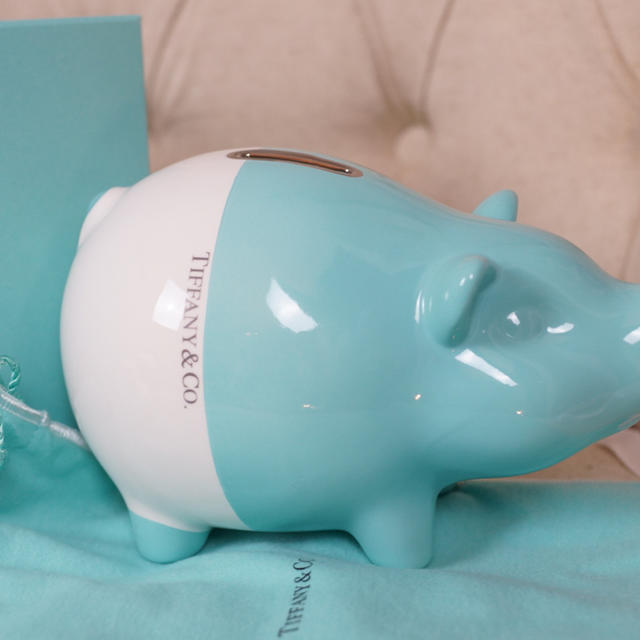 Tiffany & Co. - ティファニー 豚さん 貯金箱 ピギーバンク 新品の通販 Tiffany & Co. - ティファニー 豚さん 貯金箱 ピギーバンク 新品の通販