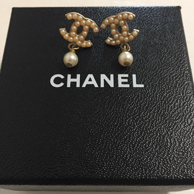 CHANEL シャネル■COCOマーク パール×ゴールド ピアス♥︎希少♥︎