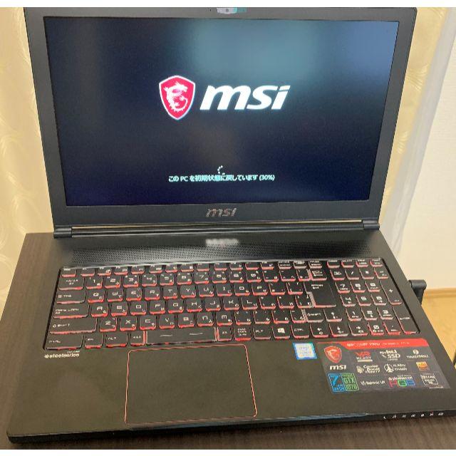 ★MSI ゲーミングノートPC GS63VR 7RG-201JP 15.6インチの通販 by gone0712's shop｜ラクマ