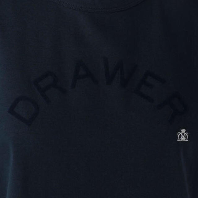 Drawer(ドゥロワー)のDrawer★ドゥロワー ★フロッキープリントプルオーバー★Tシャツ レディースのトップス(Tシャツ(半袖/袖なし))の商品写真