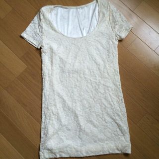 デュラス(DURAS)のレースTシャツ(カットソー(半袖/袖なし))