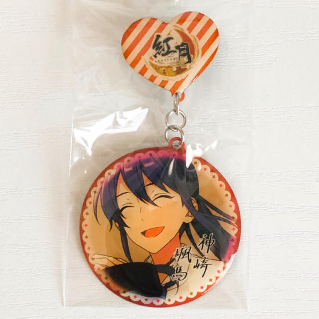 新品☆あんスタ☆紅月【神崎颯馬】スマイルすうぃんぐバッジの 新品☆あんスタ☆紅月【神崎颯馬】スマイルすうぃんぐバッジの