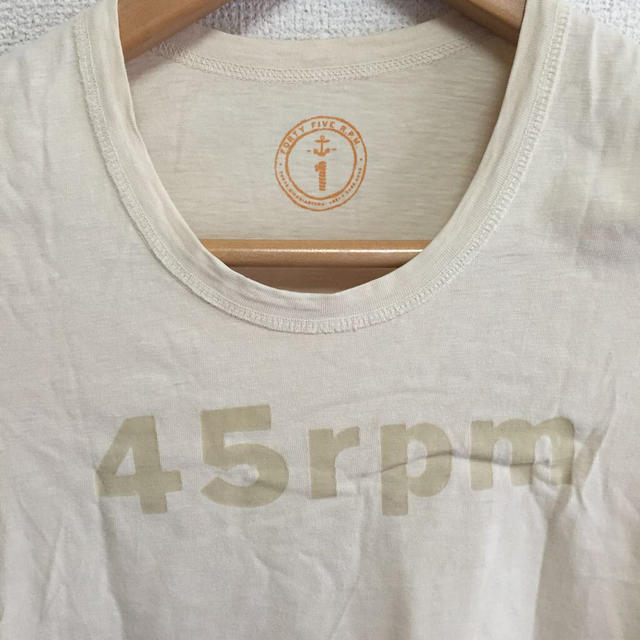 45rpm(フォーティーファイブアールピーエム)の45rpm Tシャツ レディースのトップス(Tシャツ(半袖/袖なし))の商品写真