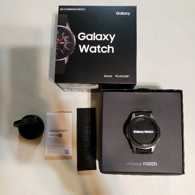 SAMSUNG(サムスン)のGALAXYWATCH 46mm ギャラクシーウォッチ シルバー　SAMSUNG メンズの時計(腕時計(デジタル))の商品写真